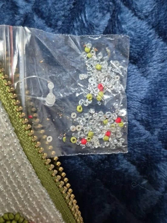 Anthropologie Martini Glass Beaded Icon Crossbody Bag, New With Tags - Picture 10 of 17